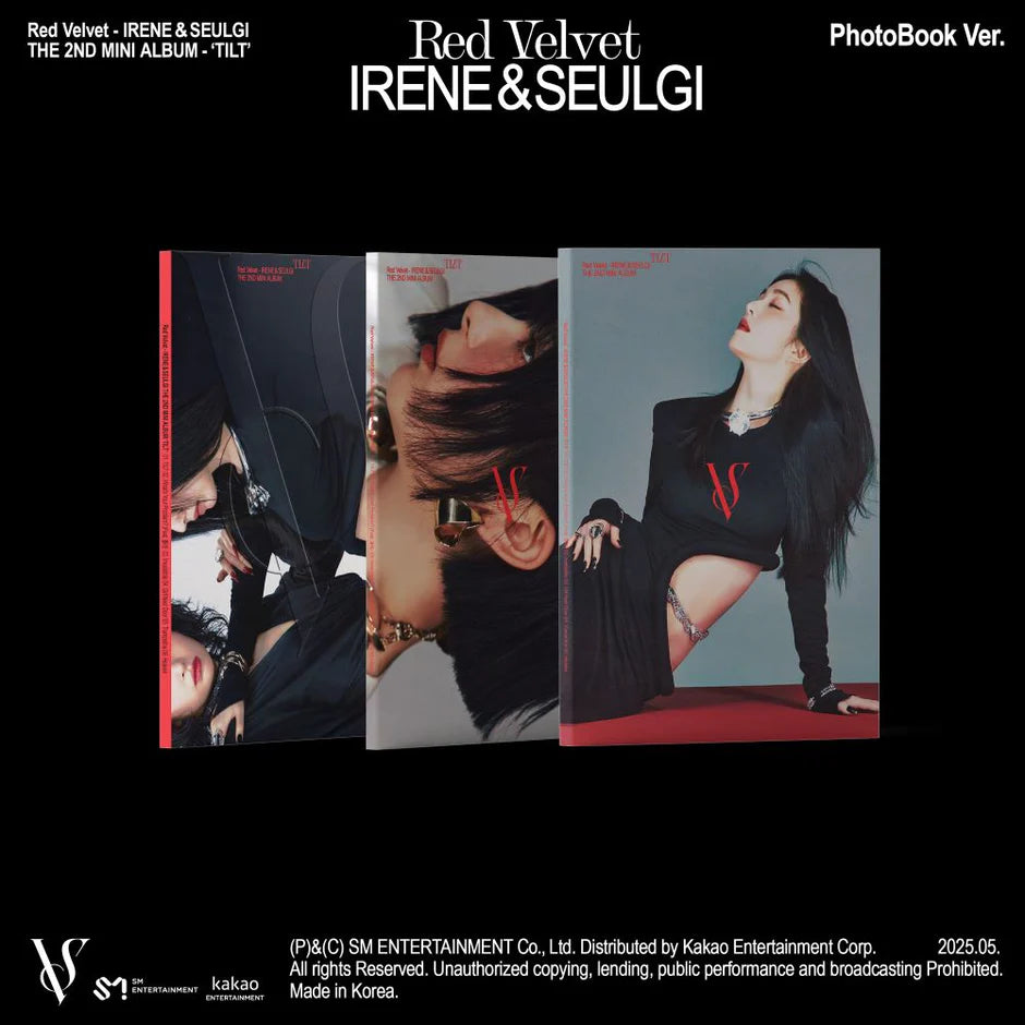 IRENE & SEULGI (Red Velvet) - 2nd Mini Album [TILT] Photo Book Ver. First-Press Exclusive
