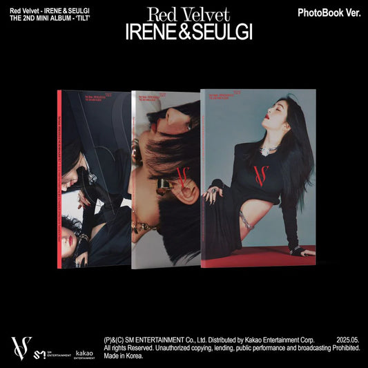 IRENE & SEULGI (Red Velvet) - 2nd Mini Album [TILT] Photo Book Ver. First-Press Exclusive
