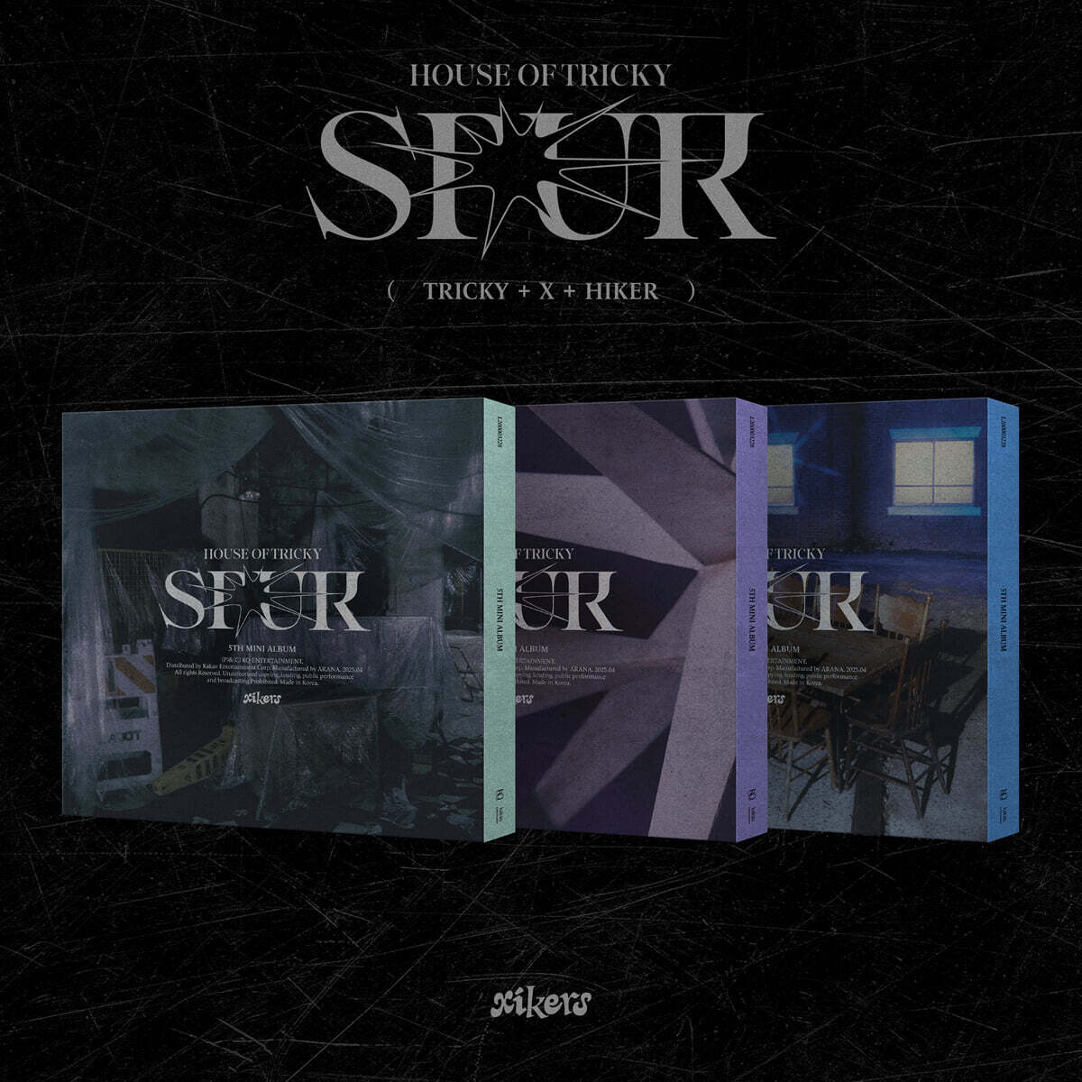 xikers - 5th Mini Album [HOUSE OF TRICKY SPUR] Standard Ver.